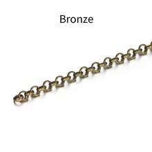 2m Fashion Metal Iron Round Circle O-Shape Chain, Suitable For DIY Necklace, Bracelet, Jewelry Accessories - Chain - View 21