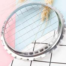 2pcs Stainless Steel Egg Slicer Cutter Cut Egg Device Grid For Vegetables Salads Potato Mushroom Tools Chopper For Kitchen Chopper - Multicolor - View 6