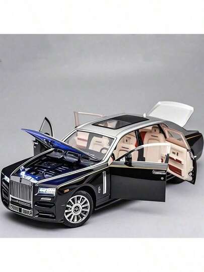 2025 Ny ankomst - Lace Phantom 1:24 Diecast Legeringsbilmodell, Samlarobjekt Lyxig Bildekor, Present till pojkvän, Födelsedag, Alla hjärtans dag, Helgdag, Perfekt present,