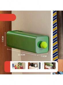 1 件无需钻孔。带有背胶的多功能塑料抽屉盒，隐形悬挂内衣、袜子、腰带、衣柜收纳盒，可拆卸桌面收纳盒夏季收纳盒礼物 - 彩色 - 查看 11