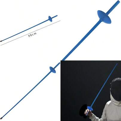 Fencing Sword Practice Sword Fencing For Girls Boys Birthday Gifts Blue Style A