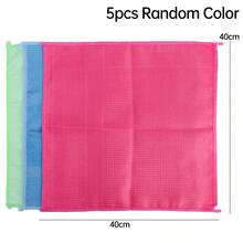 1/5 Stück Auto Wasch Mikrofaser Handtuch - Super saugfähig, fusselfreies Reinigungstuch für Auto-Detailing, Fenster, Spiegel, Glas, Küche und Haushalt, weiches, schnell trocknendes Mehrzweck-Waschläppchen für Autopflege und Haushaltsreinigungsaufgaben