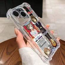 Adorable Anime Popular Band K-ON Phone Case Compatible With  16 15 14 13 12 17 Pro Max X XR XSMAX 8 32 Plus, Shockproof Transpart Soft Back. Hallowe Accessories. Hallowe Fall  17 Pro Case Cover Fundas  Cute Phone Case Matching Phone Cases Anime Phone Case  14 Cases.Halloween Accessories.Case ForCase For - Trộn màu 4 - Xem 4