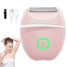 1pc Women's Electric Shaver, Rechargeable Wet & Dry Use, Suitable For Bikini Area, Underarms, Face, Legs, Arms And Body - Multicolor - View 1