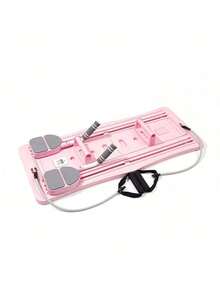 1 Piece 4-In-1 Multifunctional Fitness Board With Abdominal Roller, Push-Up Bar, Resistance Bands And Plank Support - Foldable Home Gym Equipment, Made Of PP Material, Ideal Gift For Valentine's Day, Women's Day, Mother's Day, Thanksgiving, Christmas - Multicolor - View 2