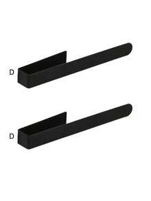 1个不锈钢浴室毛巾杆，无需钻孔即可安装，适用于浴室和厨房的纸巾架