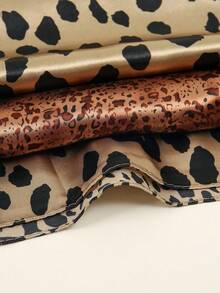 1 chiếc khăn vuông bằng satin in họa tiết tối giản, khăn trùm đầu thời trang mùa xuân mới dành cho nữ, có thể dùng làm thắt lưng, trang trí túi xách, ruy băng, băng đô hoặc khăn quàng cổ, lựa chọn lý tưởng để tôn lên vẻ ngoài của bạn. - Cà phê nâu - Xem 8