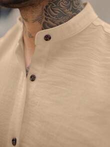 Men Shirts - Camel - View 2