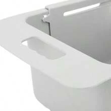 TOPINCN Cesta para Congelador Horizontal Cestas Ajustables para Congelador para Congelador Horizontal Contenedores Organizadores de Almacenamiento Expandibles Divisor con Asa para Cocina(Gris) - Tipo 2 - Ver 4