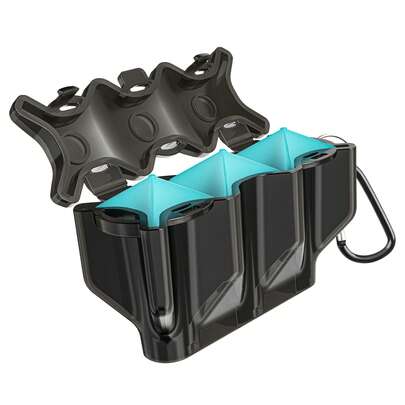  Organizador de vuelos de dardos Cyeelife - Estuche protector 3 en 1, evita que los vuelos se doblen o se aplasten, mantiene sus accesorios de dardos ordenados
