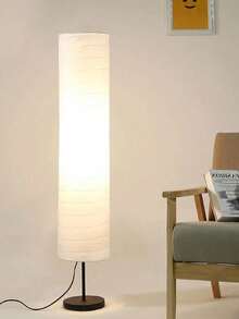 1 chụp đèn giấy trắng phong cách Châu Âu, chụp đèn trang trí phòng học, phòng ngủ, nhà cửa đơn giản - Nhiều màu - Xem 1