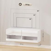 Television Stands & Entertainment Centers - White - View 8