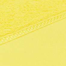 Kit Of 3 Arteira Russian Stitch Face Towels For Machine Embroidery, 100% Cotton - Yellow - View 4
