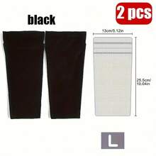2pcs- Shin Pads Sleeves, Soccer Pads Sleeves For Soccer Sports, Soccer Shin Pad Socks, Football Compression Calf Sleeves With Pocket Can Holding Shin Pads, For Beginner, Athlete, Men & Women