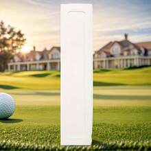 1pc White Rubber Baseball/Softball Base, Non-Slip & Durable, Baseball/Softball Training Equipment, Pitching Rubber, Home Plate, Suitable For Backyard Practice, Baseball/Softball Training Sports Accessory - Perfect Choice For Halloween, Christmas And New Year Sports Gear - White - View 11