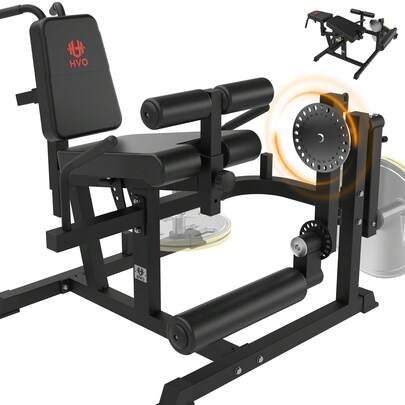 Leg Curl Machine Extension - Hamstring Curl Lower Body Workouts For Fitness Equipment Seated Lying Plate Loaded Adjustable