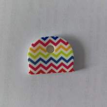 6个/套 时尚硅胶钥匙套，彩色钥匙扣套 - 2.6*2.1 - 查看 4