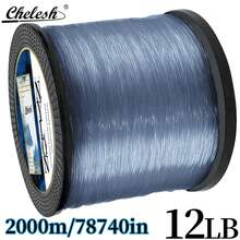Chelesh 2000m Smooth Nylon Monofilament Fishing Line, -Resistant, Easy Casting, Anti-Aging, Multiple Colors & Strengths Available, Suitable For Carp Fishing, DIY Jewelry Beading - Multicolor - View 35