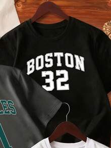 3件套男童字母印花短袖T恤套装 - 彩色 - 查看 4