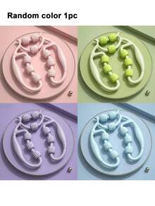 9-Ring Leg Muscle Stretching & Relaxing Massager, Leg Shaping Tool, Foot Massage Ring, Leg Clamp, Calf Massage Roller - Halloween, Christmas, Back To School Gift - Multicolor - View 14