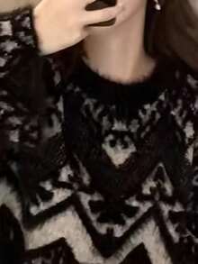 Women Sweaters - Negro - Ver 5