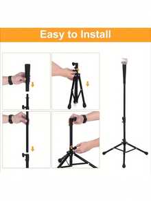 一套棒球击球座训练器材，可调节击球座支架，棒球/垒球练习训练器 - 彩色 - 查看 6