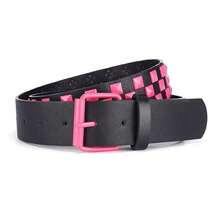 Women's Studded Belt - Gothic Punk RockLeather Belts For Women - Spiked Checkerboard Belts - Casual Fashion Accessories - Black, Sizes XS-L - 多色199 - 查看 1
