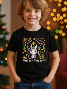 Young Girls T-Shirts - Black - View 1