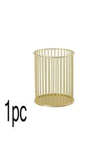 这款北欧风金色笔筒/化妆刷收纳盒可收纳各种化妆刷，适合居家和旅行使用。它还可以用作首饰盒、化妆刷收纳盒或化妆包。适合家庭和学校使用。 - 彩色 - 查看 11