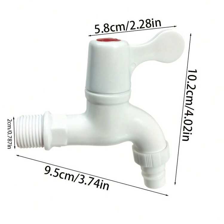 Plastic Faucet Quick Installation Household Mop Sink Durable And Sturdy Washing Machine Long-Term Use Quick Opening Extension Bathroom Bathroom Accessaries Bathroom Tools - Multicolor - View 2