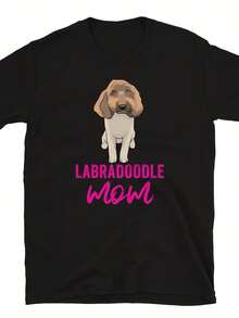 Labradoodle Mom Shirt - Labradoodle Gifts For Wo - Gift For Her - Pet Owner Shirt - Labradoodle Dog T Shirt,This Fun Printed Casual T-Shirt Is The Perfect Gift For Valentine's Day/Christmas - 款式7 - 查看 1