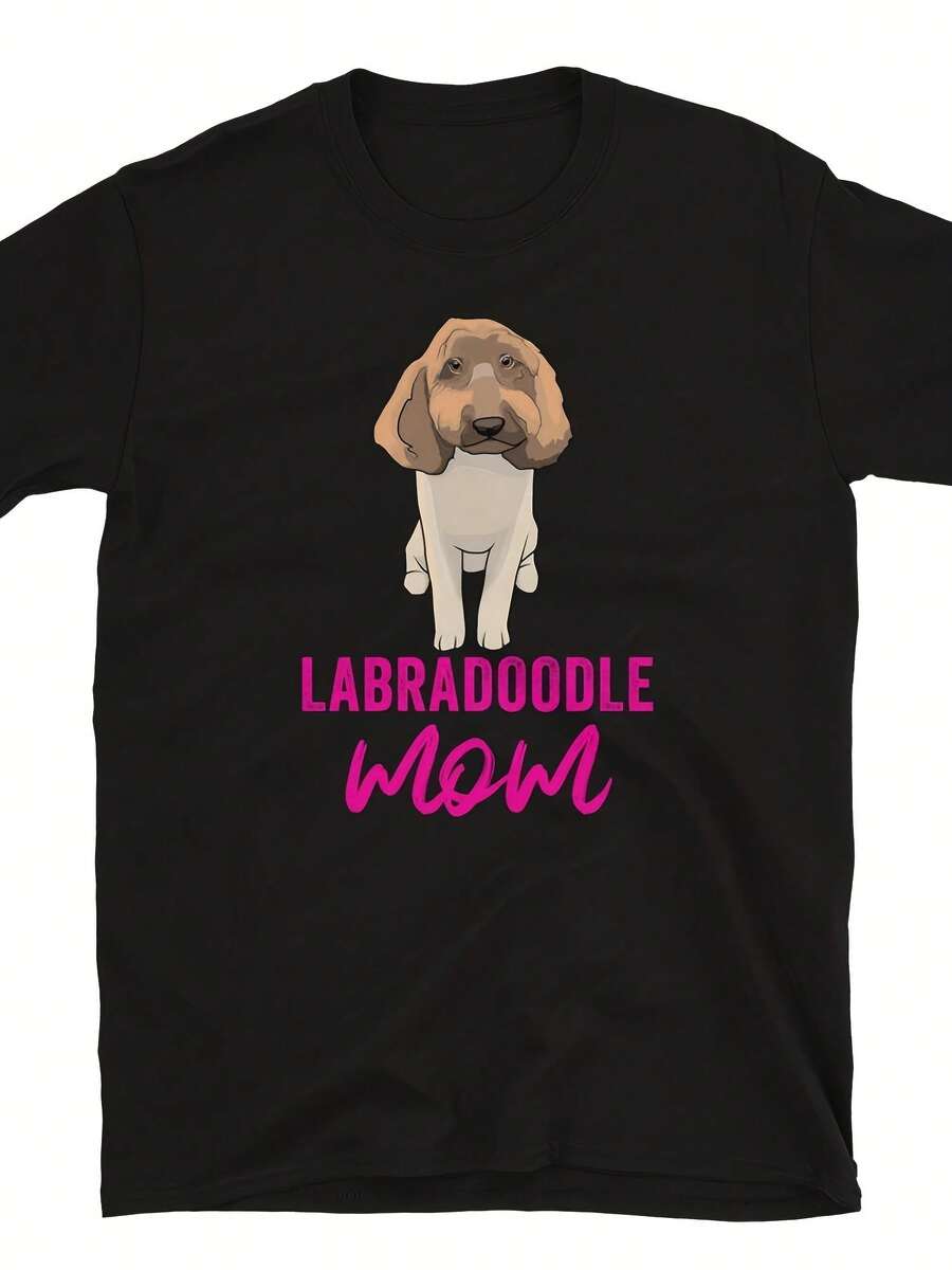 Labradoodle Mom Shirt - Labradoodle Gifts For Wo - Gift For Her - Pet Owner Shirt - Labradoodle Dog T Shirt,This Fun Printed Casual T-Shirt Is The Perfect Gift For Valentine's Day/Christmas - 款式7 - 查看 1