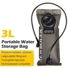 快拆式水袋包 - 多功能水袋收纳袋，适用于跑步、徒步和骑行，耐用防漏设计，提供 1.5L/2L/3L 三种容量可选