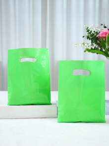 10pcs Minimalist Multi-Color Small Gift Bags, Suitable For Wedding, Birthday Party, Family Holidays Decoration, Thank You Gift Bags, Multipurpose Convenient Gift Packaging Items, Birthday Party Decor, Party Table Decor Pouches, Shopping Small Gift Packaging Bags, Birthday Kitchen Packaging Items, Birthday Decoration, Party Filler Bags - Multicolor - View 9