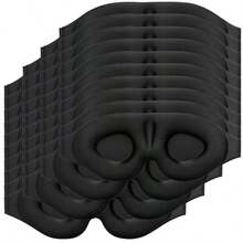 1 件 3D 睡眠面罩、眼镜轮廓夜间眼罩、办公室和学校午睡遮光眼罩、旅行用品、送给家人同事和朋友的礼物