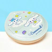 Miniso Sanrio Characters Extra-Large Marshmallow Cushion Puff Hello Kitty Skin-Friendly Flocked Material High Elasticity No Powder Absorption Daily Base Makeup Application (1 PC) - White - View 7