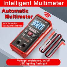 Digital Multimeter 4000 COUNTS, Automatic/Manual Mode Continuity Tester, VoltageDirect/Alternating Current Voltage Multifunction Tester, Voltage, Resistance - Multicolor - View 6