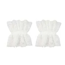 1pc Vintage Lace Ruffled Multi-Layer Detachable Collar Victorian Edwardian White Costume Neck Collar Unisex - Retro - View 15