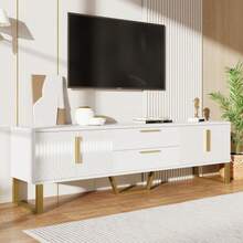 Television Stands & Entertainment Centers - White - View 5