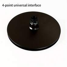 23cm/9.1in Large Panel High Pressure Shower Head, Suitable For High Water Pressure Areas, Universal 4-Inch Connection