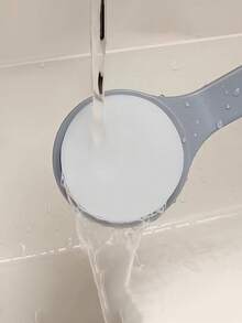 2/1件人體工學長柄身體乳液刷 - 洗後護理工具，附海綿墊，免電池，可輕鬆觸及難以觸及部位，溫和去角質並保濕，耐用設計適用於日常護膚，方便塗抹於光滑表面 - 彩色 - 查看 7