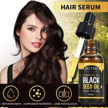 MEJISOO Black Seed Hair Oil, Cold-Pressed Essential Oil With Black Cumin Seed Oil, Monk Bread Fruit Oil, Rosemary Oil, 30ml/1.01fl Oz, Suitable For Scalp/Hair/Facial Care, Triple Effect - Multi Scents - View 2
