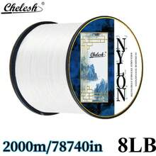 Chelesh 2000m Smooth Nylon Monofilament Fishing Line, -Resistant, Easy Casting, Anti-Aging, Multiple Colors & Strengths Available, Suitable For Carp Fishing, DIY Jewelry Beading - Multicolor - View 52