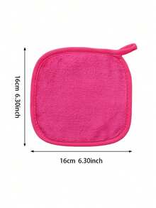 1-10pcs Soft Microfiber Facial Cleansing Cloths, Makeup Removal Face Towels With Hanging Loop, Gentle On Skin, Washable And Reusable,Skincare Headband,Beauty,Skin Care Products,Spa,Self Care,Skin Care Tools,Face Care,Esthetician Supplies,Skin,Face Wash,Facial - Multicolor - View 6