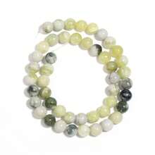 1 chuỗi hạt ngọc bích Úc tự nhiên, hạt rời thủ công DIY thời trang 4/6/8/10/12mm, thích hợp để làm vòng tay, vòng cổ, đồ trang sức, dây đeo điện thoại, móc chìa khóa, hạt bán buôn - Ngọc Úc - Xem 8