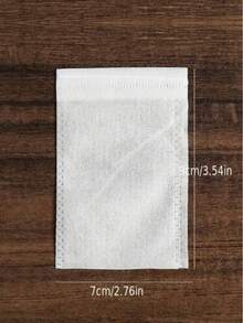 Drawstring Non-Woven Fabric Bag For Tea Bag Packaging, One-Time Use, 100 Pieces Per Bag; Filter Bag For Residue - Multicolor - View 9