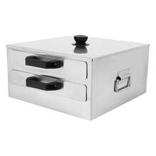 Commercial Double-Tier Rice Noodle Roll Machine 304 Stainless Steel Construction With 3D Annular Steam System - Silver - View 12