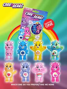 1/2PCS Care Bears Officially Licensed 3D Cartoon Bear Figurines Series Mystery Blind Bag Random One Character 8 Types Various Styles Colourful Bear Figure Cosy Setting Decoration Stocking Stuffers Christmas Gifts For Fans Friends Family - Carebears Blind Bag - View 10