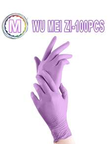 Disposable Nitrile Gloves - Lightweight, Suitable For Household Cleaning, Pet Care, Hair Coloring - Lead-Free, Alcohol-Free, 3 Sizes Available (S/M/L), Multi-Purpose Cleaning Gloves, Fashionable Cleaning Gloves, Kitchen Use, All Season