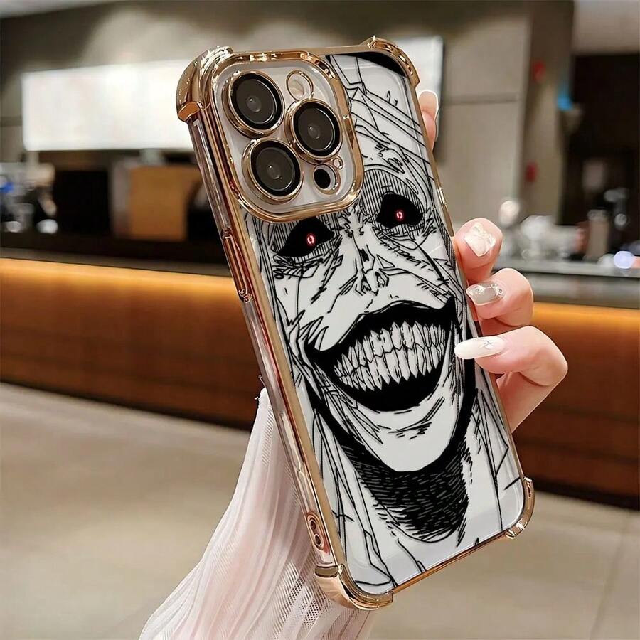 Anime Leveling Plating Case S-Solos For Oppo Reno12 Reno11 Reno10 Reno8 Reno7 Reno6 Reno5 Z T Pro Plus 4G 5G With Airbag Cover - DDJ-260DD88035A2 - View 1